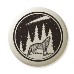 Gray Wolf Pathfinder pendant