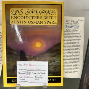 Zos Speaks!