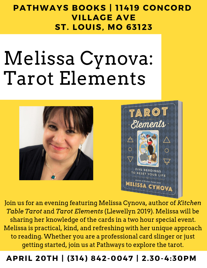 Tarot Elements Class with Melissa Cynova